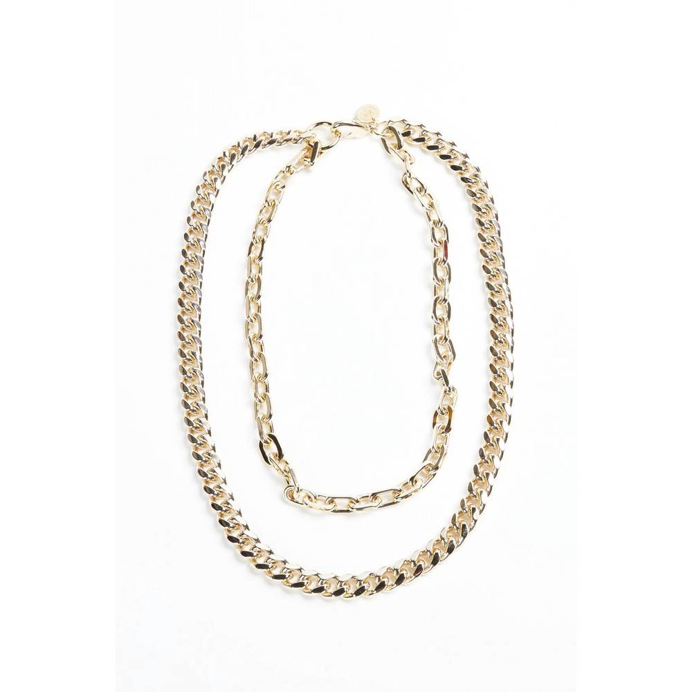 NEW EKLEXIC cash necklace in gold